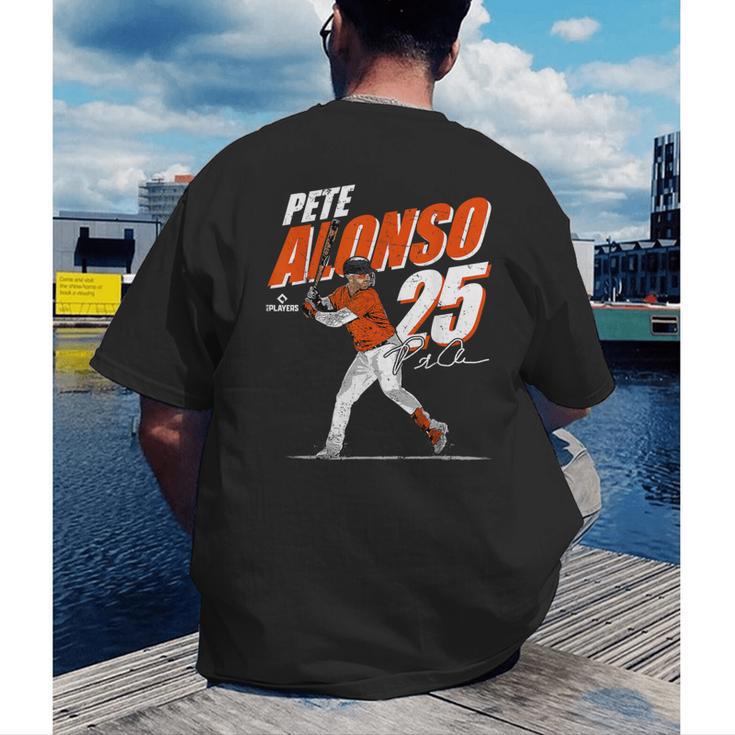 Pete Alonso Baltimore Baseball Players MLBPAL201M Men's Back Print T-Shirt Pete Alonso Baltimore Baseball Players MLBPAL201M Men's Back Print T-Shirt