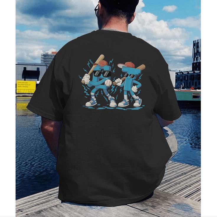 Six Seven Bruh Baseball 67 Meme For Men Boy Kids Men's Back Print T-Shirt