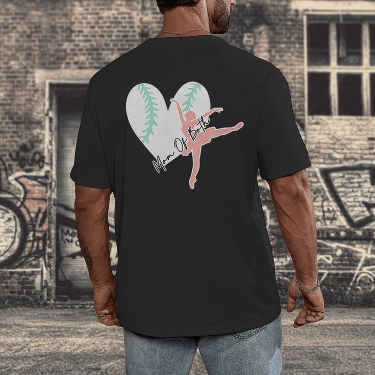 2 Sided Sorry Can't Dance Baseball Bye Mom Of Both Men's Back Print T-Shirt 2 Sided Sorry Can't Dance Baseball Bye Mom Of Both Men's Back Print T-Shirt