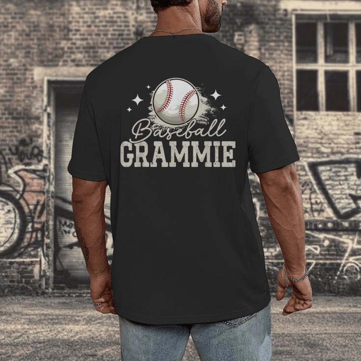 Baseball Grammie Sport Baseball Player Men's Back Print T-Shirt Baseball Grammie Sport Baseball Player Men's Back Print T-Shirt