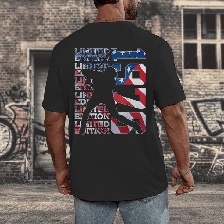 Limited Edition 1976 Baseball 50TH Birthday Men's Back Print T-Shirt Limited Edition 1976 Baseball 50TH Birthday Men's Back Print T-Shirt