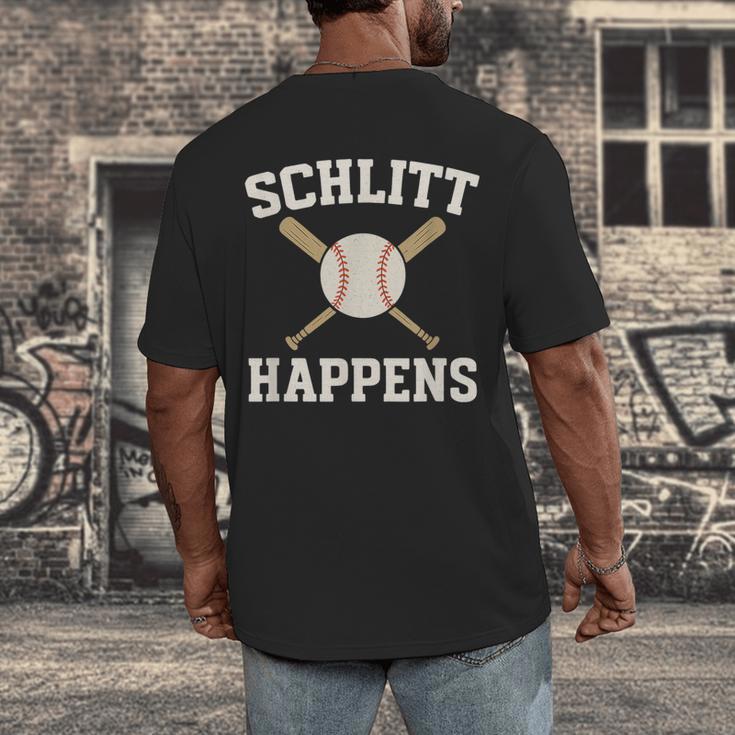 Schlitt Happens Baseball Apparel Love The Bronx Men's Back Print T-Shirt Schlitt Happens Baseball Apparel Love The Bronx Men's Back Print T-Shirt