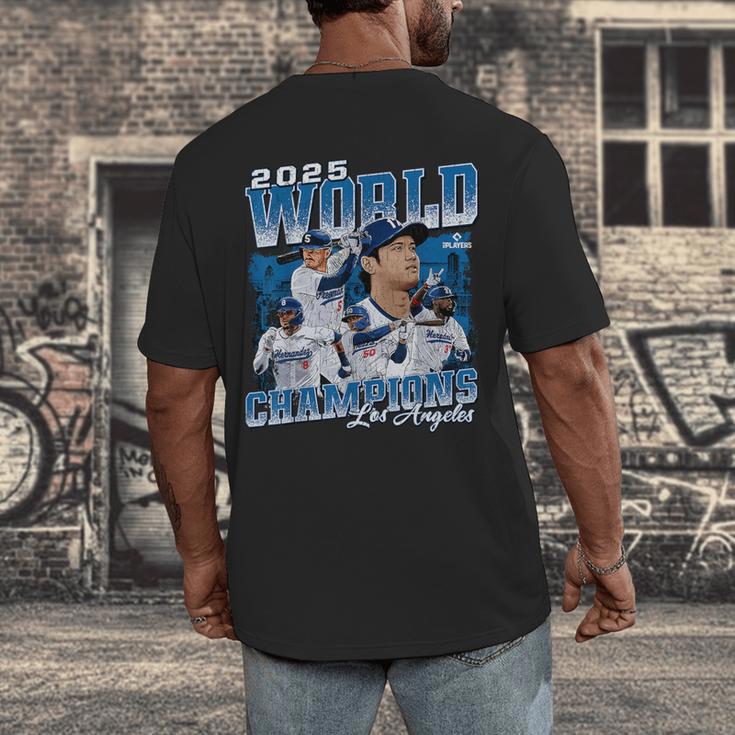 Shohei Ohtani 2025 Los Angeles Baseball Champions MLBPA Men's Back Print T-Shirt