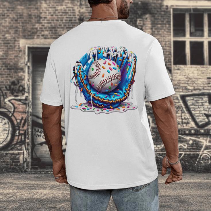 Baseball Drip For Boys Ice Cream Drip Youth Baseball Boys Premium Tri-Blend Men's Back Print T-Shirt Baseball Drip For Boys Ice Cream Drip Youth Baseball Boys Premium Tri-Blend Men's Back Print T-Shirt
