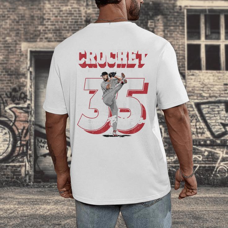 Garrett Crochet Boston Baseball Players MLBGCR201M Men's Back Print T-Shirt Garrett Crochet Boston Baseball Players MLBGCR201M Men's Back Print T-Shirt