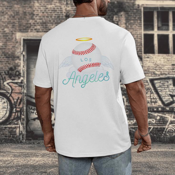 Los Angeles Angel Ball Tshirt Cool Baseball Team Premium Tri-Blend Men's Back Print T-Shirt Los Angeles Angel Ball Tshirt Cool Baseball Team Premium Tri-Blend Men's Back Print T-Shirt