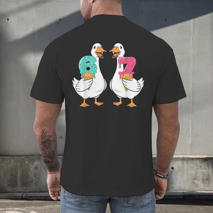 67 Baseball Ice Cream Drip Goose Six Seven Meme Men's Back Print T-Shirt 67 Baseball Ice Cream Drip Goose Six Seven Meme Men's Back Print T-Shirt