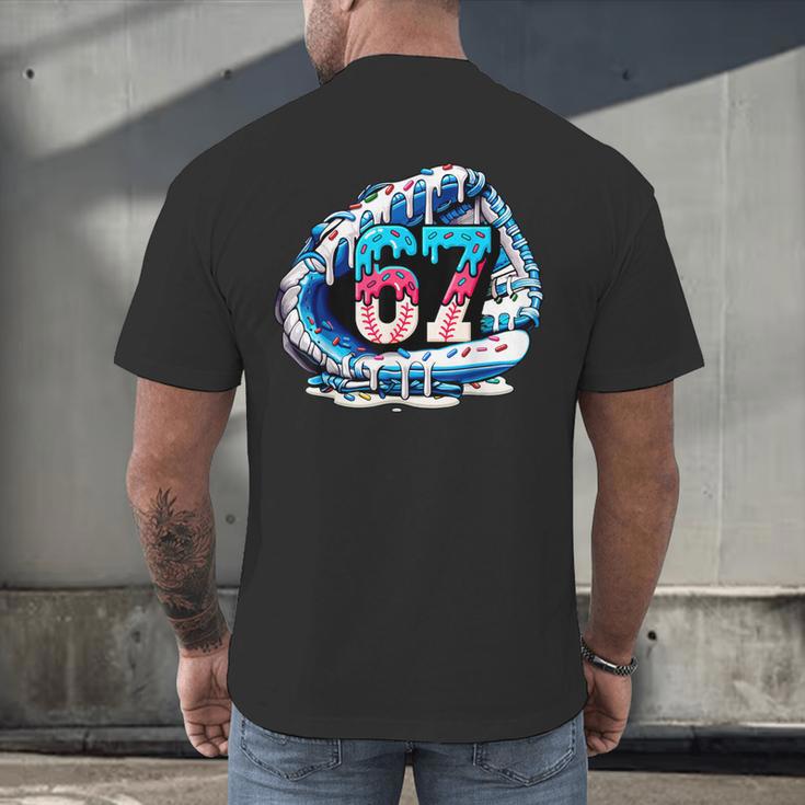 67 Meme Slang Baseball Glove Drip Ice Cream Six Seven 6 7 Men's Back Print T-Shirt 67 Meme Slang Baseball Glove Drip Ice Cream Six Seven 6 7 Men's Back Print T-Shirt