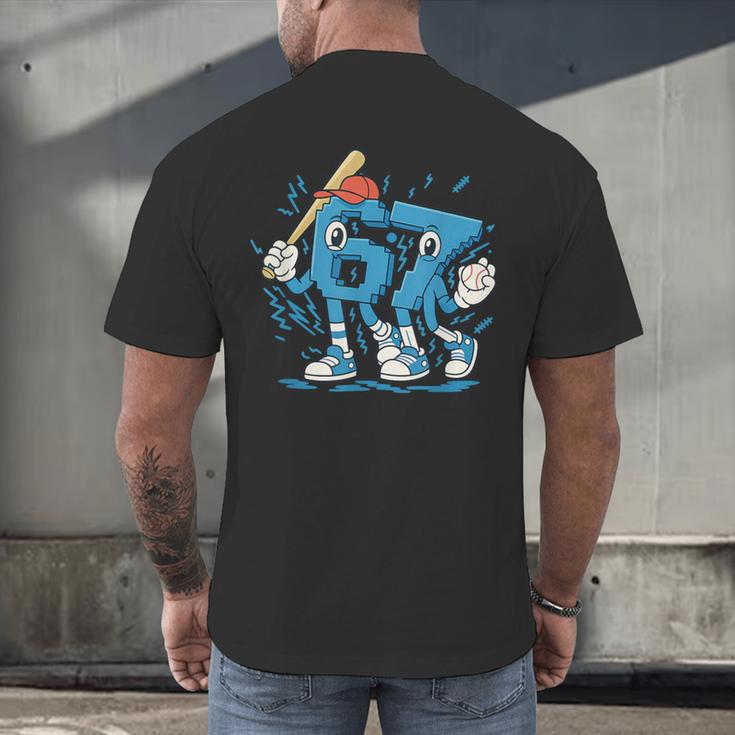 67 Six Seven 6-7 Italian Brainrot Kids Baseball Men's Back Print T-Shirt 67 Six Seven 6-7 Italian Brainrot Kids Baseball Men's Back Print T-Shirt