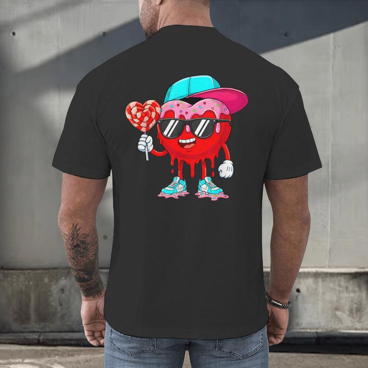 Baseball Drip Ice Cream Valentines Day Baseball Sport Boys Men's Back Print T-Shirt Baseball Drip Ice Cream Valentines Day Baseball Sport Boys Men's Back Print T-Shirt