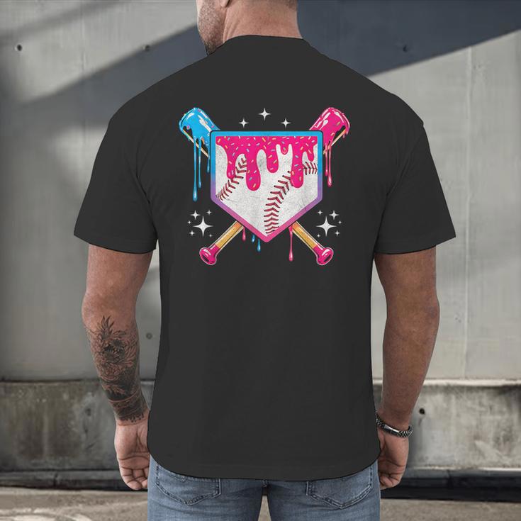 Baseball Drip Purple Glove Respect The Drip Youth Boys Girls Men's Back Print T-Shirt Baseball Drip Purple Glove Respect The Drip Youth Boys Girls Men's Back Print T-Shirt