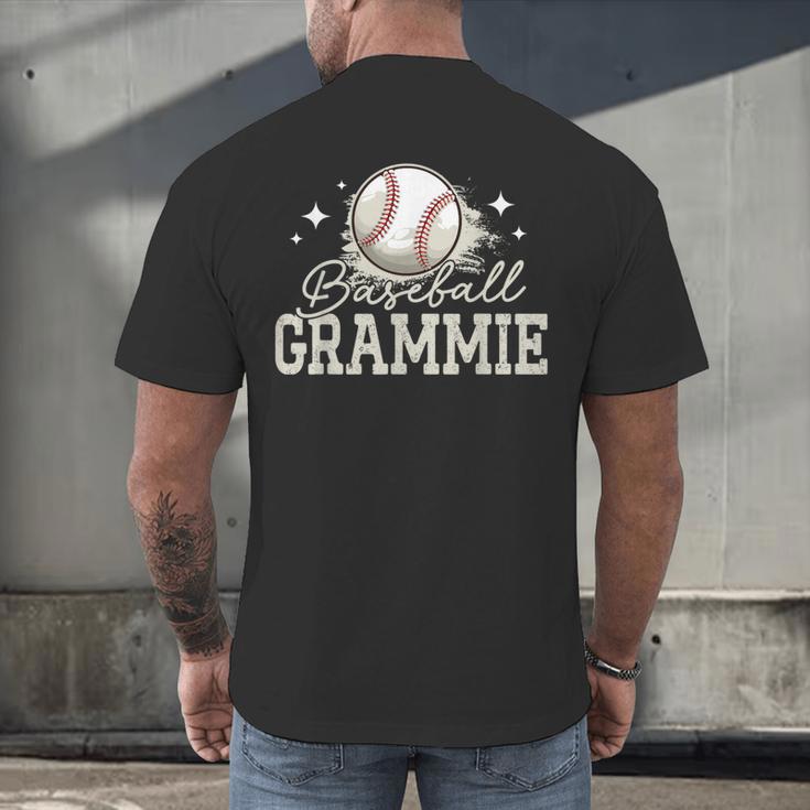 Baseball Grammie Sport Baseball Player Men's Back Print T-Shirt Baseball Grammie Sport Baseball Player Men's Back Print T-Shirt