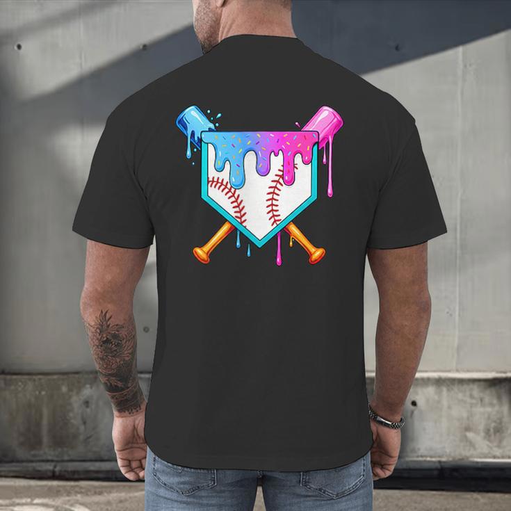 Dripping Baseball Pocket Respect The Drip Boys Baseball Men's Back Print T-Shirt Dripping Baseball Pocket Respect The Drip Boys Baseball Men's Back Print T-Shirt