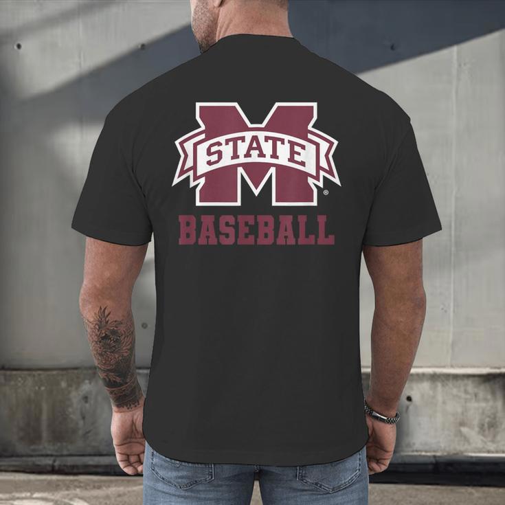 Mississippi State Baseball Bulldogs NCAA MS16 Men's Back Print T-Shirt Mississippi State Baseball Bulldogs NCAA MS16 Men's Back Print T-Shirt