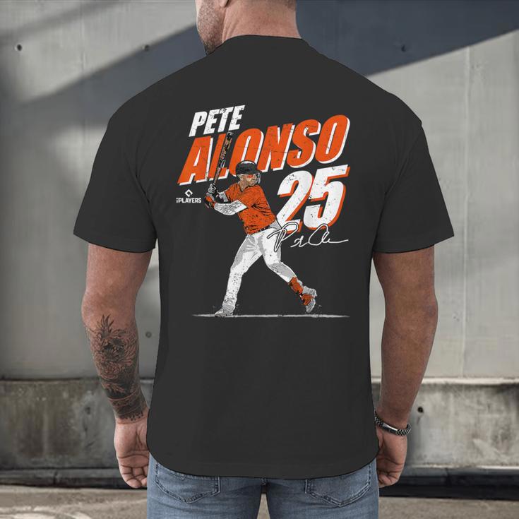 Pete Alonso Baltimore Baseball Players MLBPAL201M Men's Back Print T-Shirt Pete Alonso Baltimore Baseball Players MLBPAL201M Men's Back Print T-Shirt