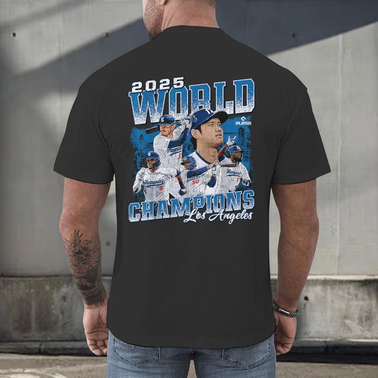 Shohei Ohtani 2025 Los Angeles Baseball Champions MLBPA Men's Back Print T-Shirt