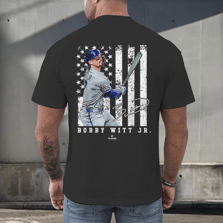 Show Your Pride Bobby WITT Jr Kansas City Baseball MLBPA Men's Back Print T-Shirt
