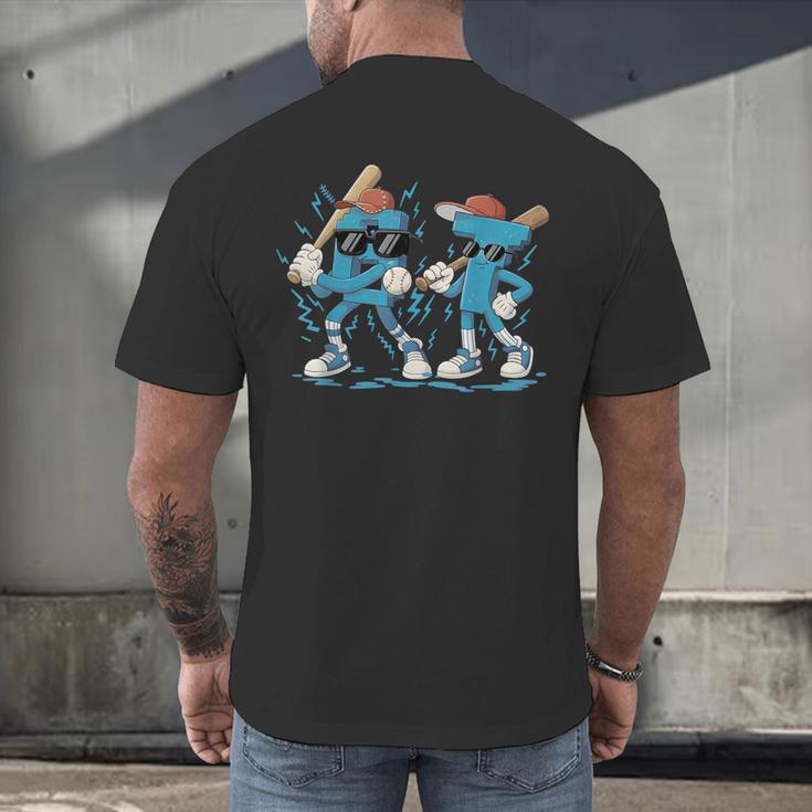 Six Seven Bruh Baseball 67 Meme For Men Boy Kids Men's Back Print T-Shirt