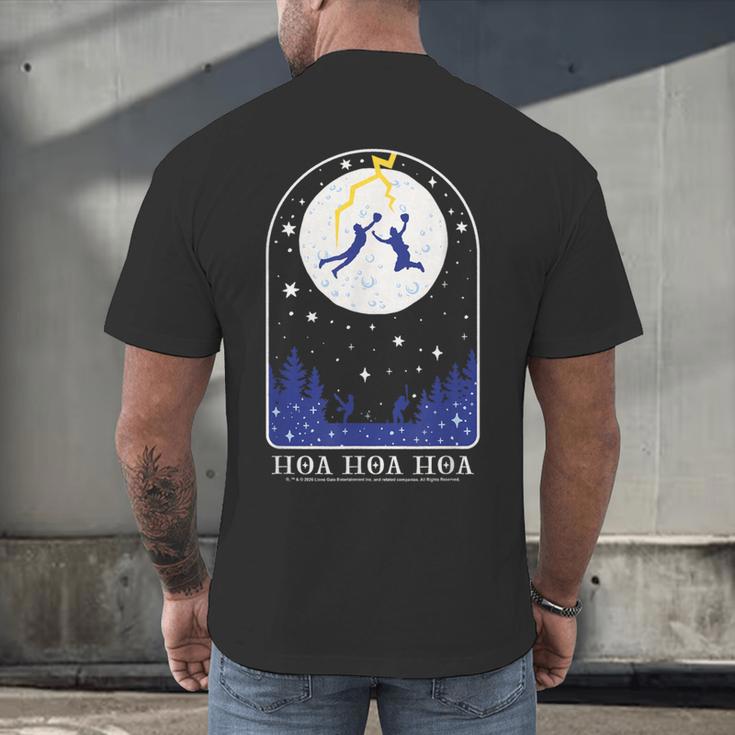 Twilight HOA HOA HOA Vampire Baseball Moonlight Movie Men's Back Print T-Shirt