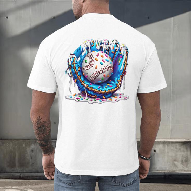 Baseball Drip For Boys Ice Cream Drip Youth Baseball Boys Premium Tri-Blend Men's Back Print T-Shirt Baseball Drip For Boys Ice Cream Drip Youth Baseball Boys Premium Tri-Blend Men's Back Print T-Shirt