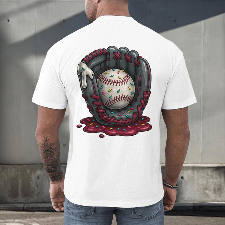 Baseball Drip Team For Boys And Girls Ice Cream Cool Premium Tri-Blend Men's Back Print T-Shirt Baseball Drip Team For Boys And Girls Ice Cream Cool Premium Tri-Blend Men's Back Print T-Shirt
