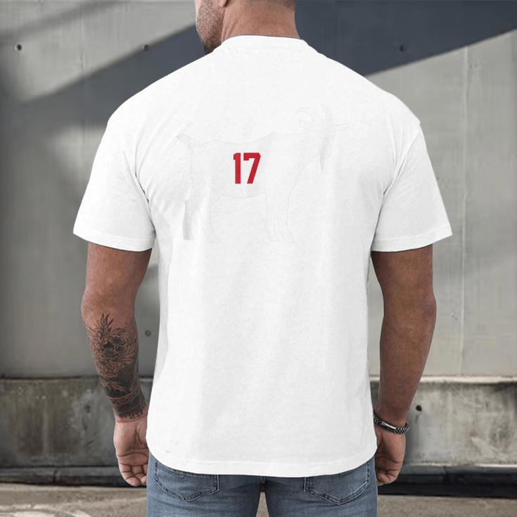 Lovers Baseball Goat 17 Apparel Men Women Kids Men's Back Print T-Shirt Lovers Baseball Goat 17 Apparel Men Women Kids Men's Back Print T-Shirt