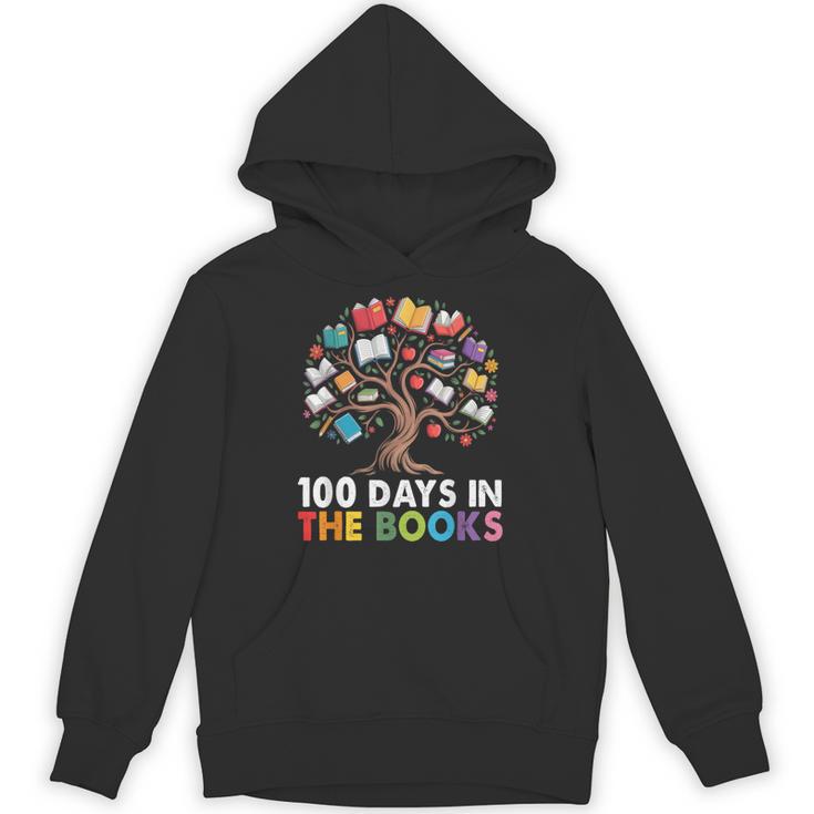 100 Days In The Books Reading Teachers Librarians School Unisex Hoodie