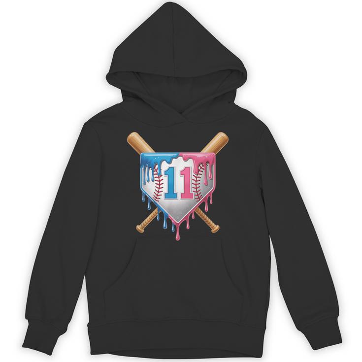 11th Birthday 11yr 2014 Baseball 11 Player 11th Birthday Unisex Hoodie