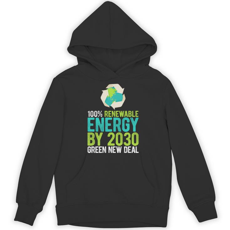 2030年までにグリーンニューディールの再生可能エネルギー 長袖tシャツ パーカー