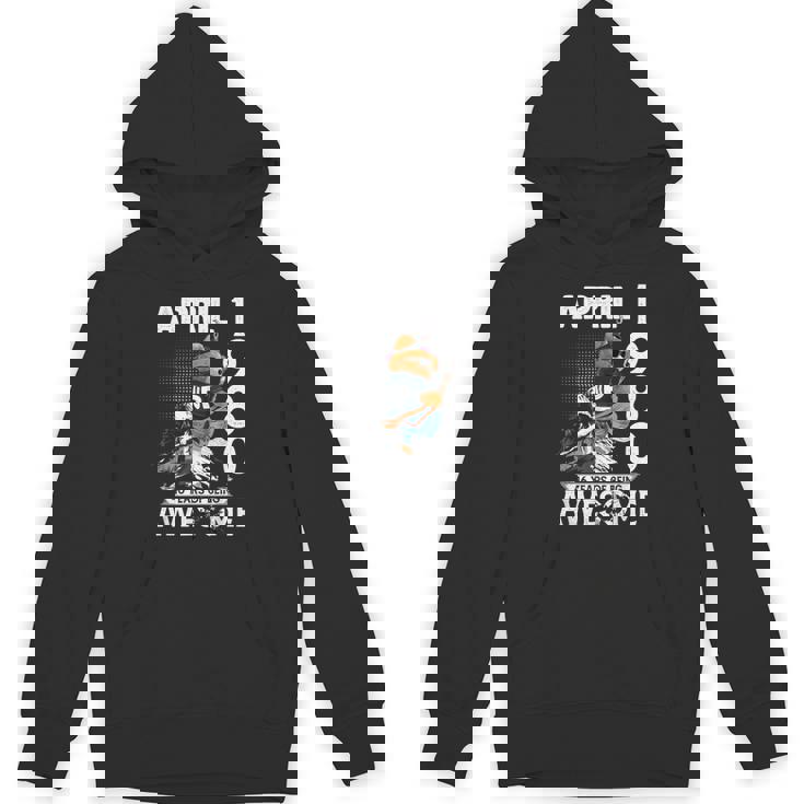 46Th Birthday Legends April 1980Intage 46 Years Old パーカー