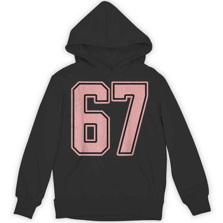 6 7 Number 67 Baseball Meme Tee For Women Unisex Hoodie