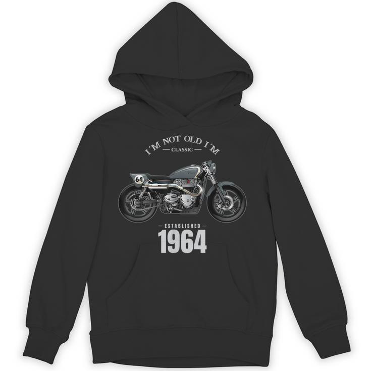 60 歳の誕生日男性オートバイ バイクに乗る人 1964 パーカー