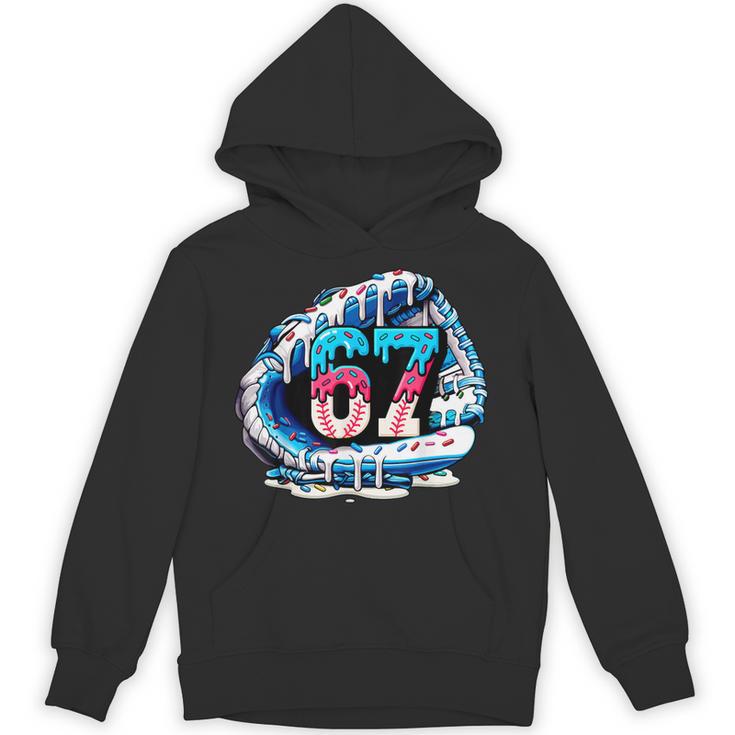 67 Meme Slang Baseball Glove Drip Ice Cream Six Seven 6 7 Unisex Hoodie