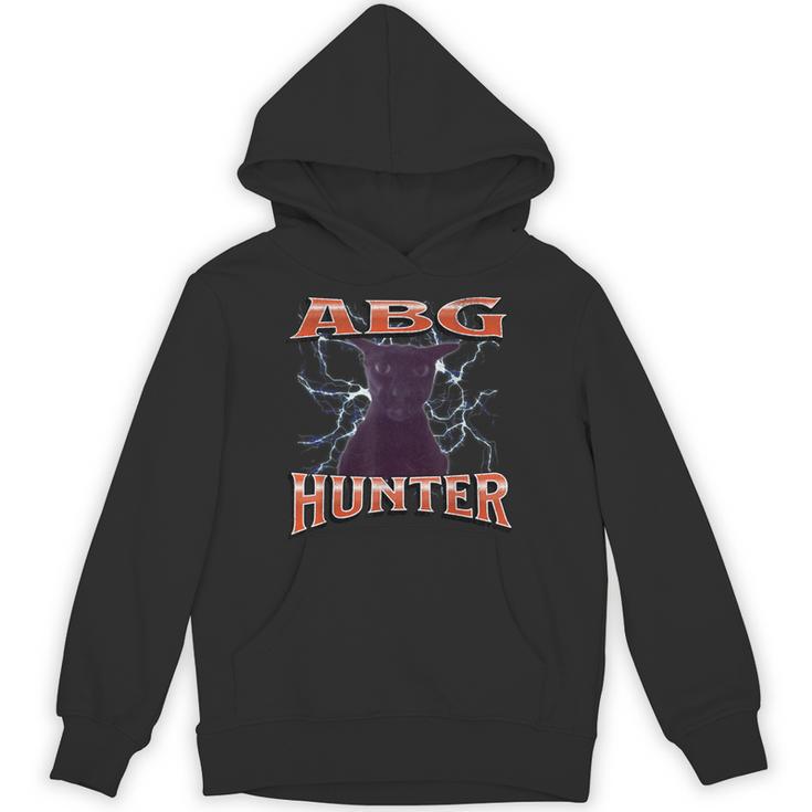 Abg Hunter Offensive Cat Meme Bootlegグラフィック パーカー
