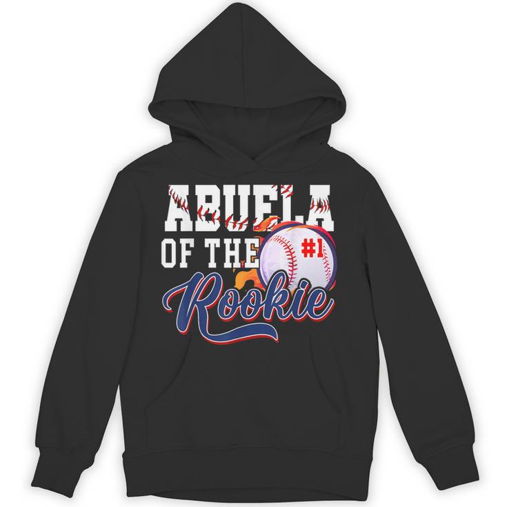 Abuela Rookie Of Year 1st Birthday Baseball Theme Matching Unisex Hoodie