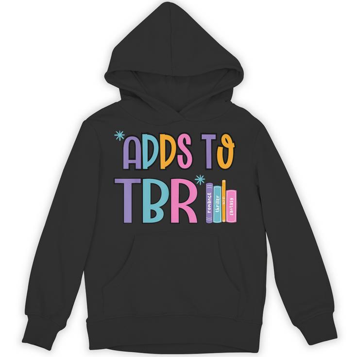 Adds To TBR Book Lover Tee Unisex Hoodie