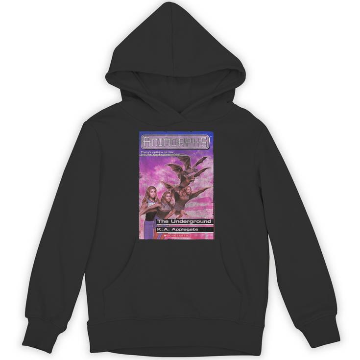 Animorphs The Underground Bat Transformation Book Cover Unisex Hoodie