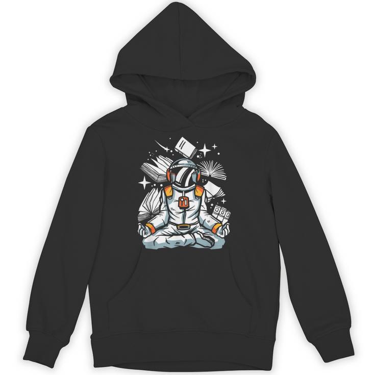 Astronaut Reader Books Lover Book Reading Nerd Literature Unisex Hoodie