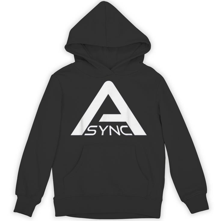 Async Backroom Pixels Research パーカー