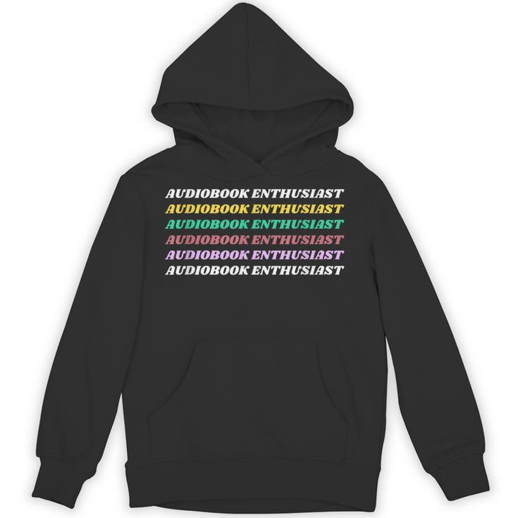 Audiobook Enthusiast Book Nerd Reading Child Adult Unisex Hoodie