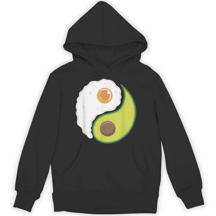 Avocado And Eggs Keto Diet Healthy Eating Yin Yang Yin Yang パーカー