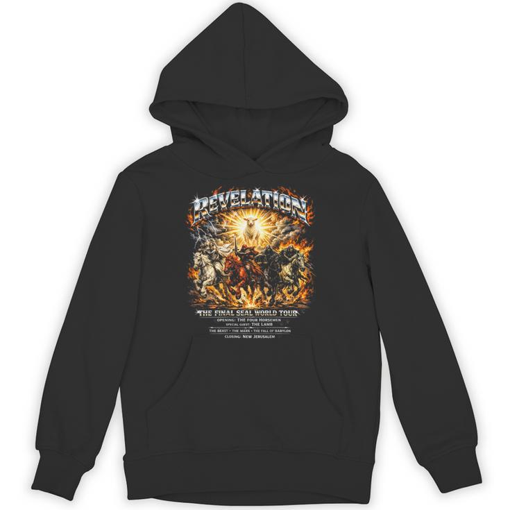 ON Back Book Of Revelation 4 Horsemen Of The Apocalypse Unisex Hoodie