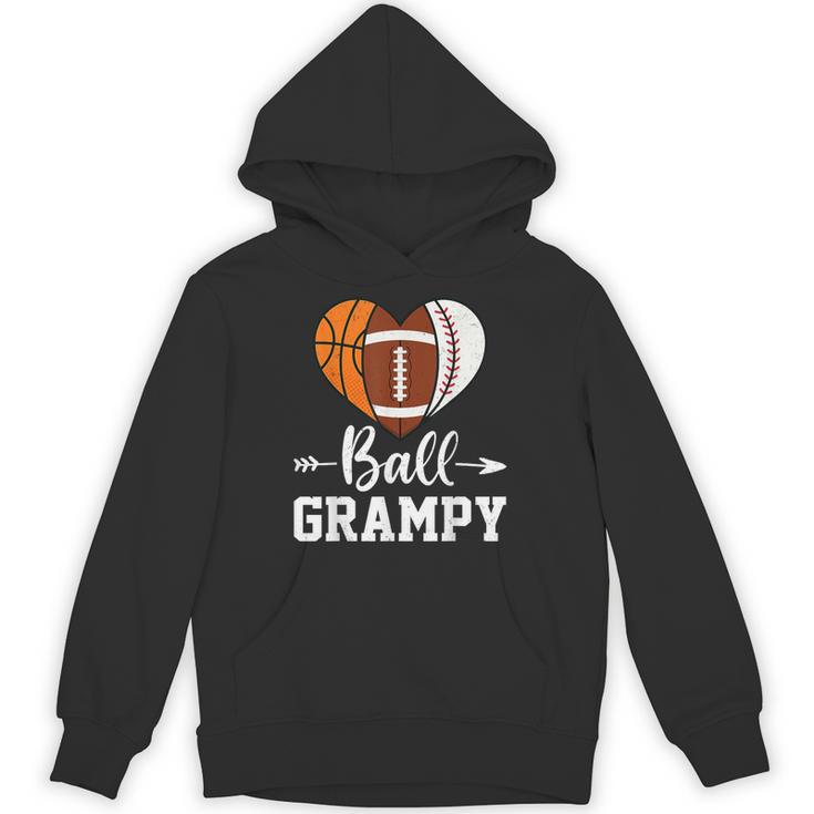Ball Grampy Basketball Football Baseball Player Unisex Hoodie