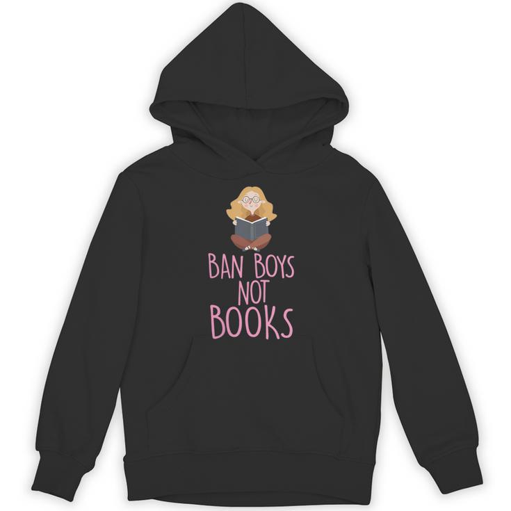 Ban Boys Not Books Cute Feminist Literacy Advocate Unisex Hoodie