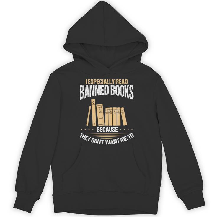Banned Book Set Book Lover Banned Book List Librarian Unisex Hoodie