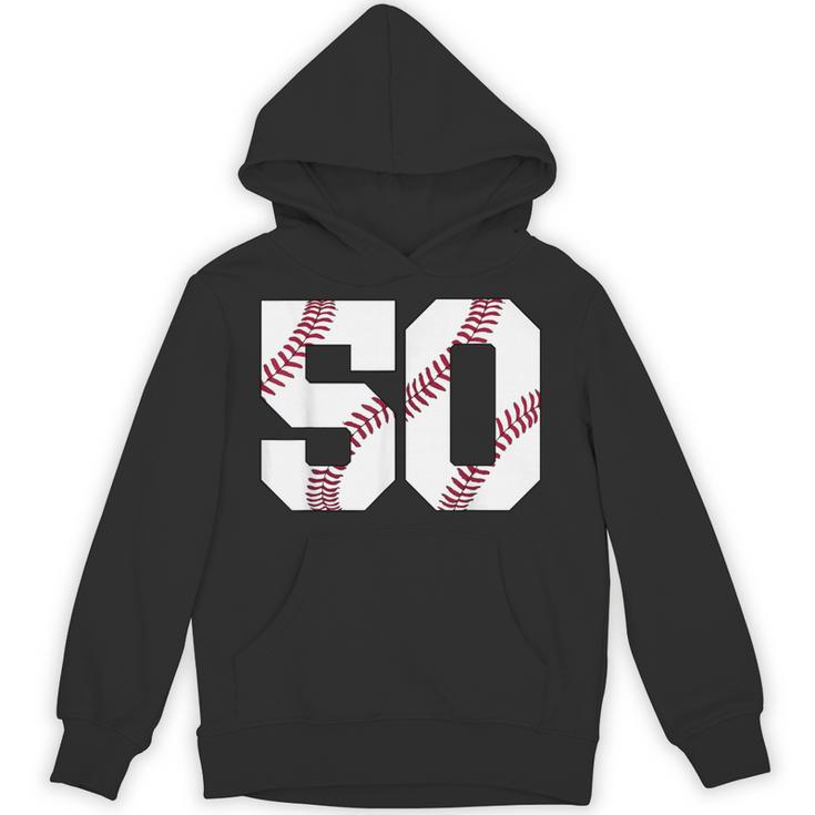 Baseball 1976 50th Birthday Vintage 50 Years Old Retro Unisex Hoodie