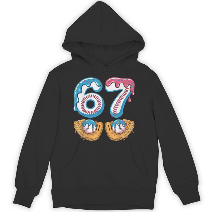 Baseball 67 Ice Cream Drip 67 Meme Player T-Shirt Unisex Hoodie