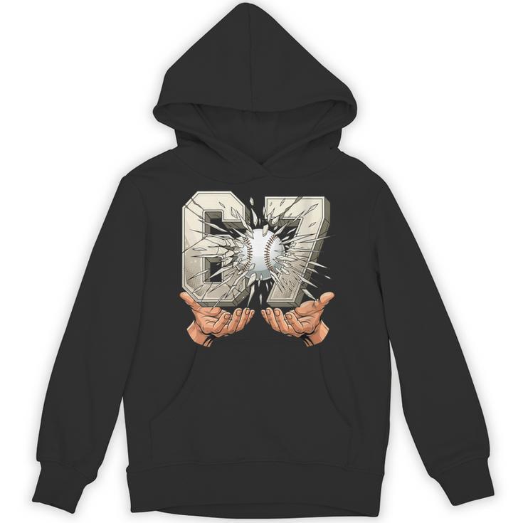 Baseball 67 Six Seven Gen Alpha Meme Unisex Hoodie