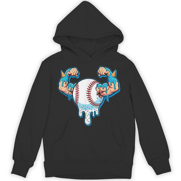 Baseball Drip Ice Cream Strong Character Unisex Hoodie Baseball Drip Ice Cream Strong Character Unisex Hoodie