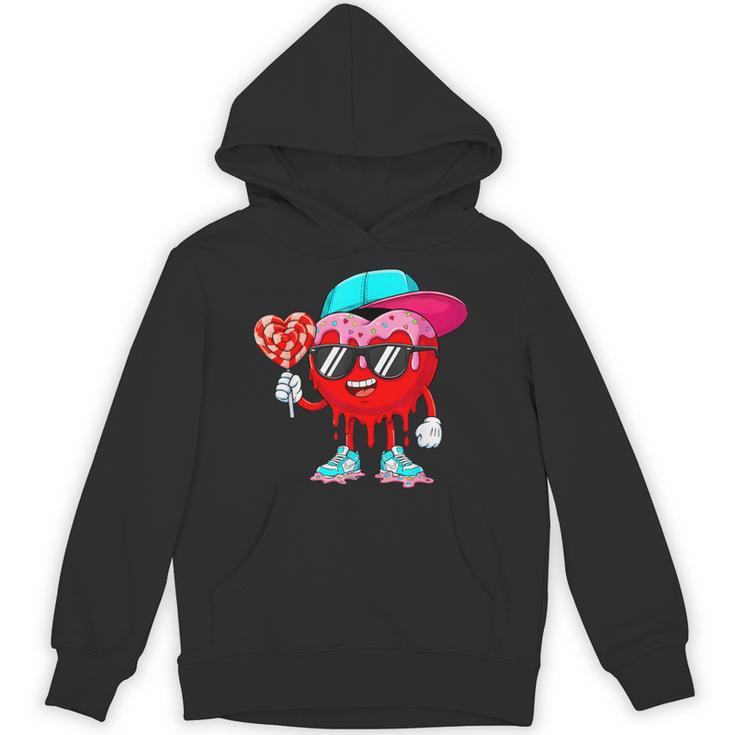 Baseball Drip Ice Cream Valentines Day Baseball Sport Boys Unisex Hoodie